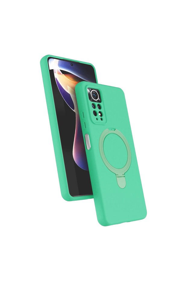 Xiaomi Redmi Note 12 Pro 4g Regal Magsafe Stand Cover - Green