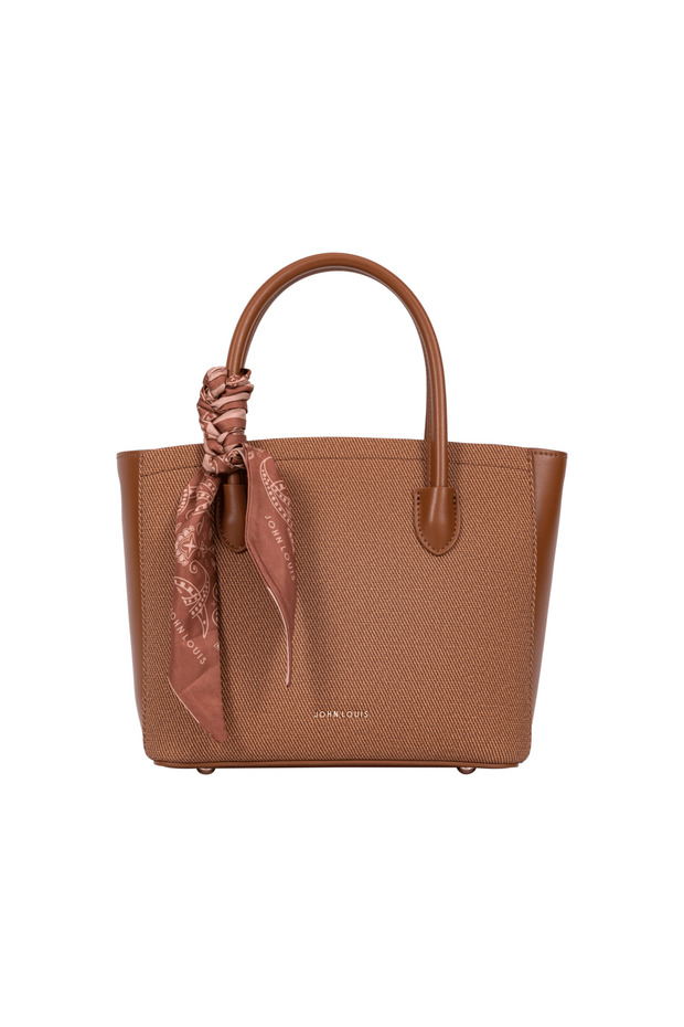 Ladies Hand Bag with adjustable JLSU26-06, Brown