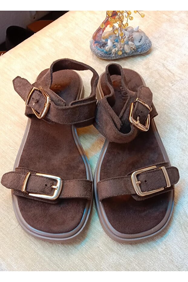 Double Buckle Summer Casual Comfortable Sandals - 2