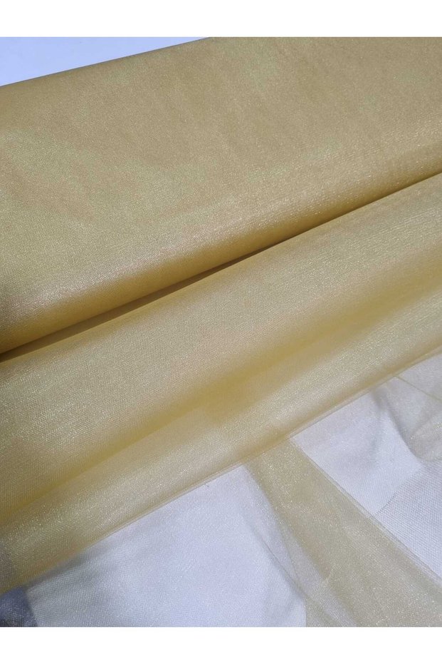Crystal Tulle Bundle, Car, Door, Etc. Suitable for Decorations (Gold 300 X 500)