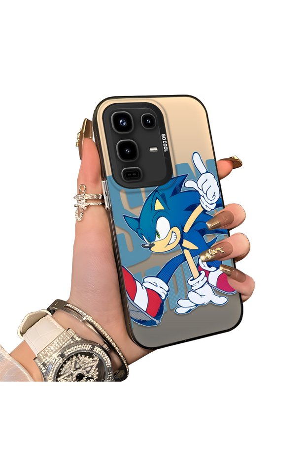 Infinix Note 50/Note 50 Pro Compatible Hard Acrylic Back Silicone Edge Lens Protection Case