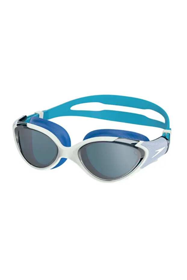 Biofuse 2.0 Mirror Light Honey Green/Cobalt/Silver Mirrored Women's Swimming Goggles 8-003775002