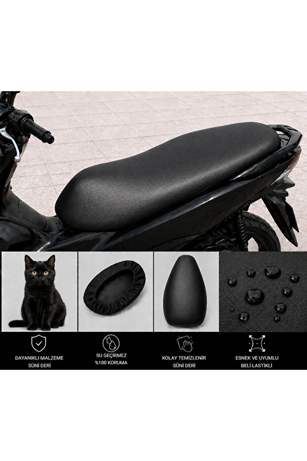 Kuba Ege 100 Motorcycle Saddle Cover Waterproof Saddle Protection