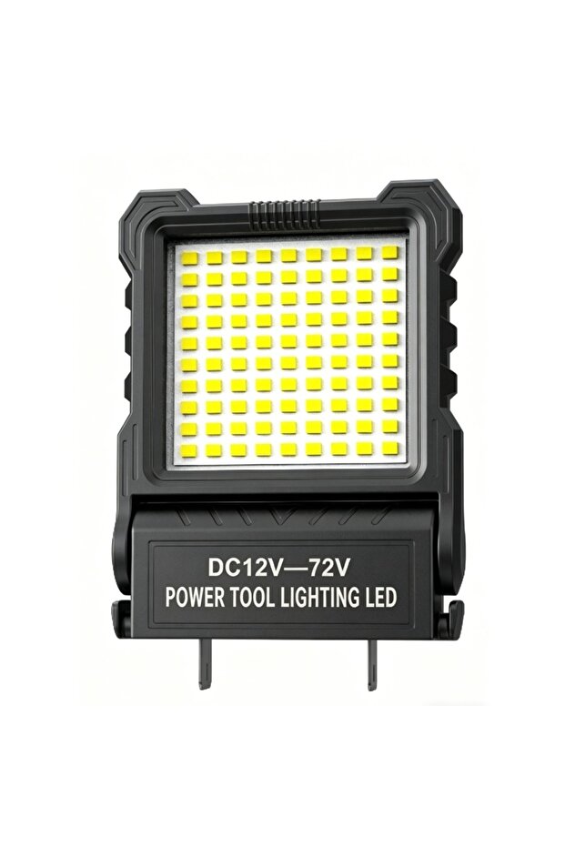 مصباح عمل LED أسود جديد فائق السطوع، محمول وطويل الأمد، إمداد قوي بالضوء للعمل الليلي