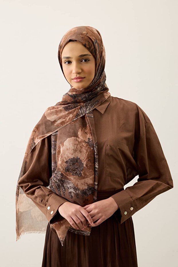 Lorya Pattern Aya Shawl - 3