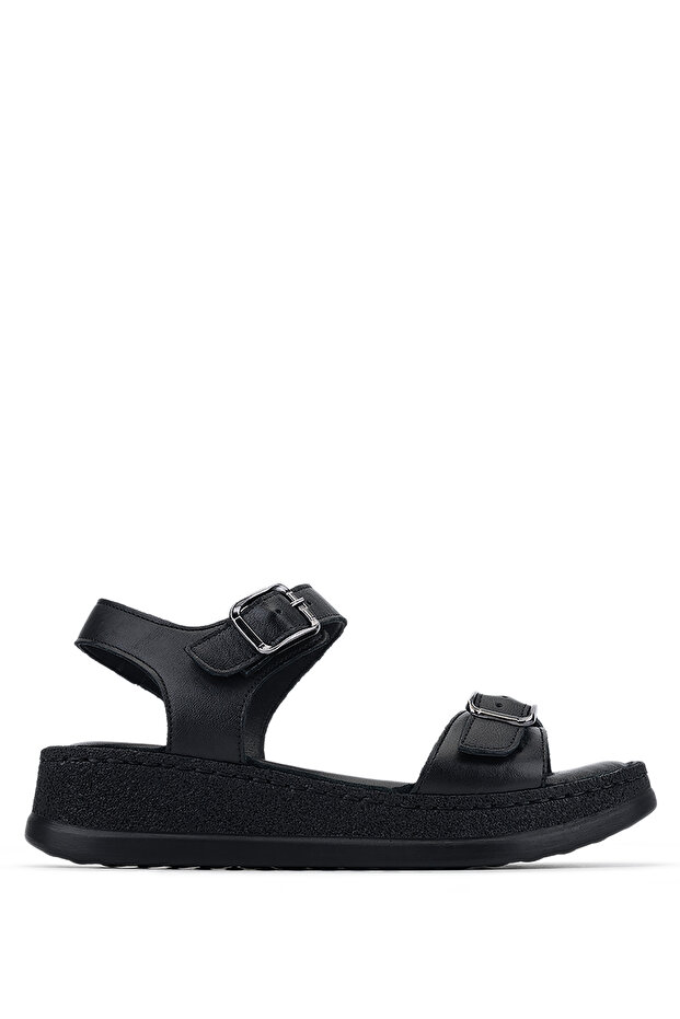 Women's Black Comfort Sandals