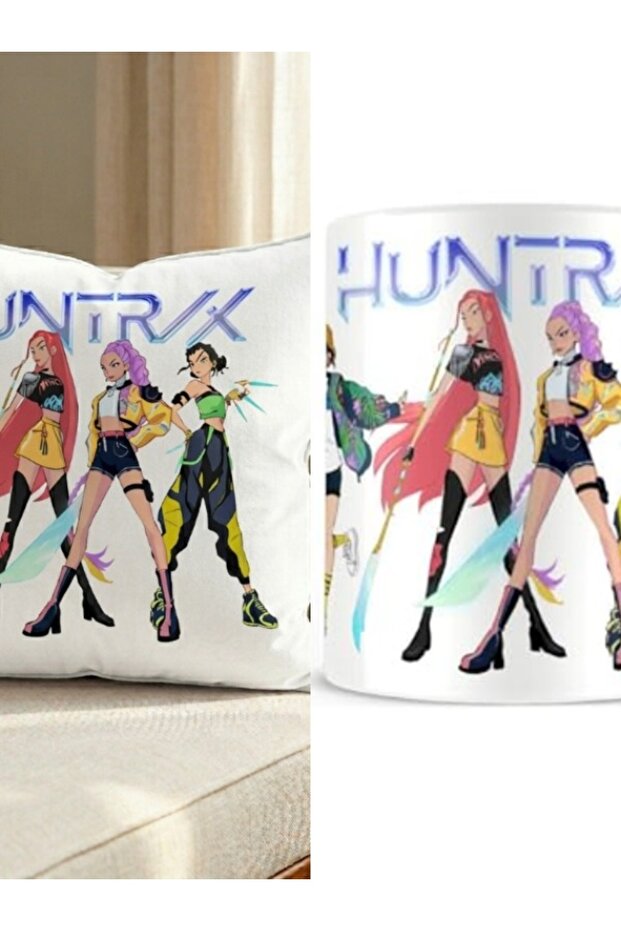 Kpop Demon Pillow + Mug Combo 7