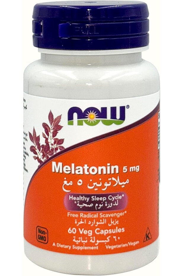 MELATONIN 5MG 60CAPS #1302 - 1
