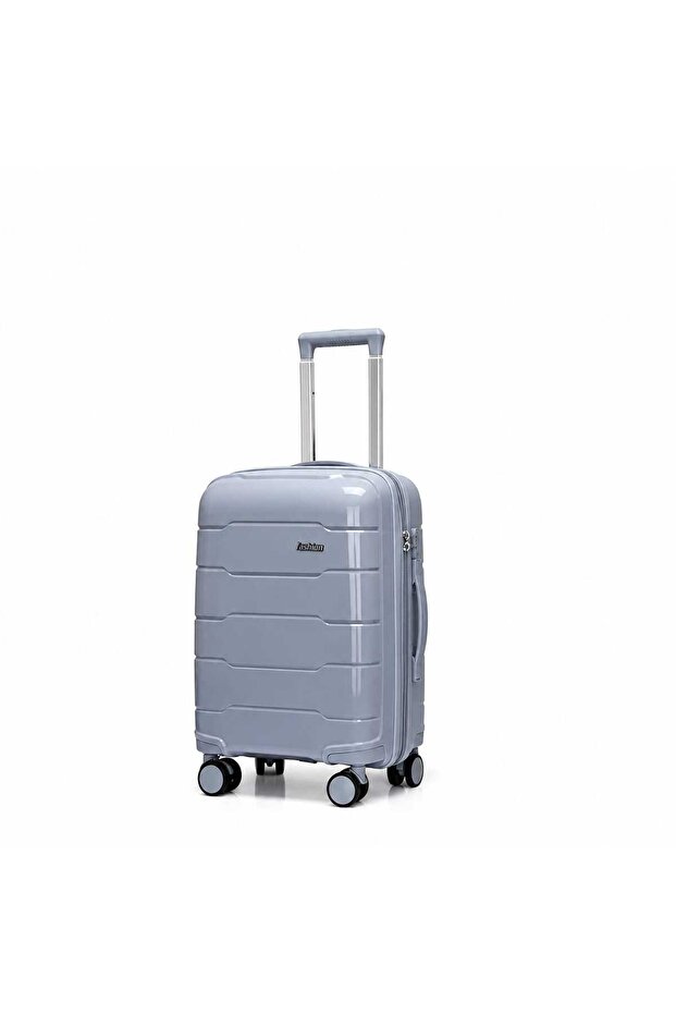 20 Inch Carry-On Suitcase, PP Unbreakable Hard Shell Cabin Luggage with Spinner Wheels