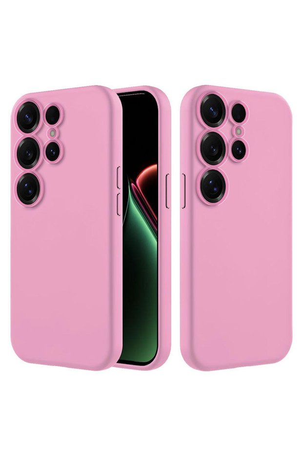Samsung Galaxy S26 Ultra Compatible Case with Velvet Inside, Erasable Launch Case, Pink