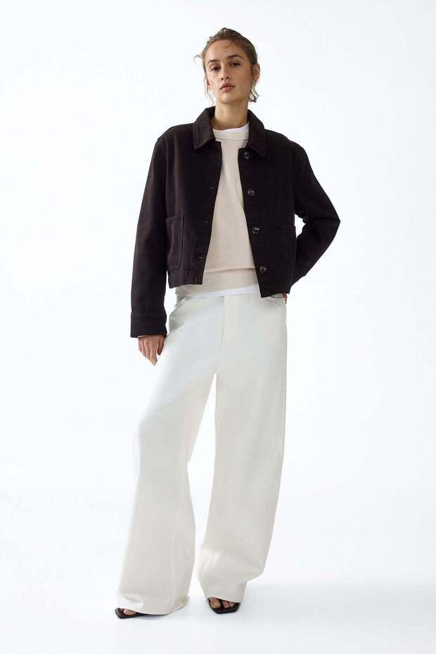 Cotton twill shacket - 2