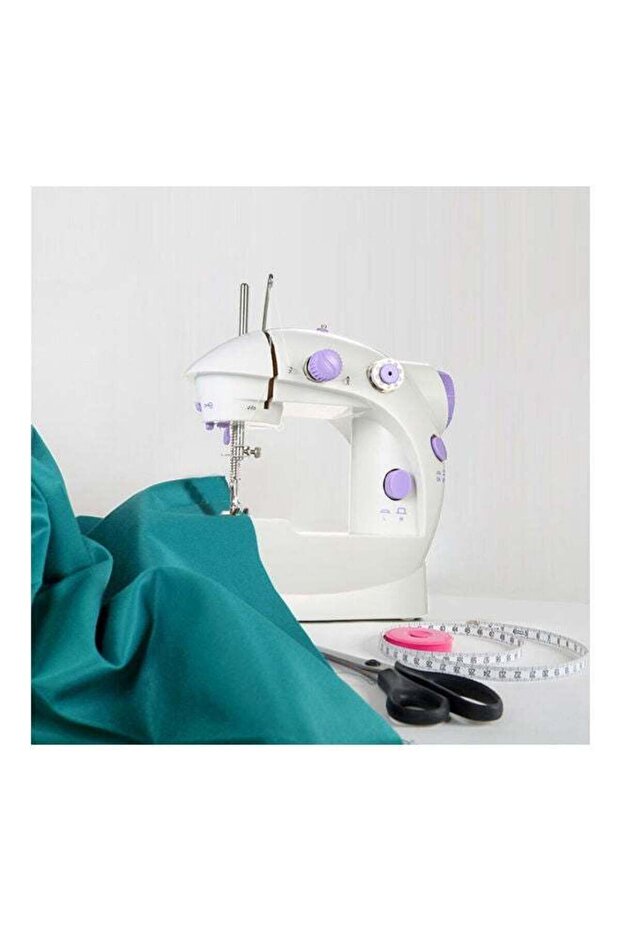 Portable Handheld Sewing Machine White - 3