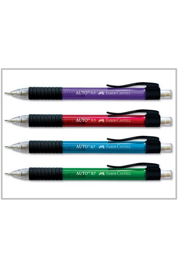 Auto Versatil 0.5 Tip Pen Red - 2 Units