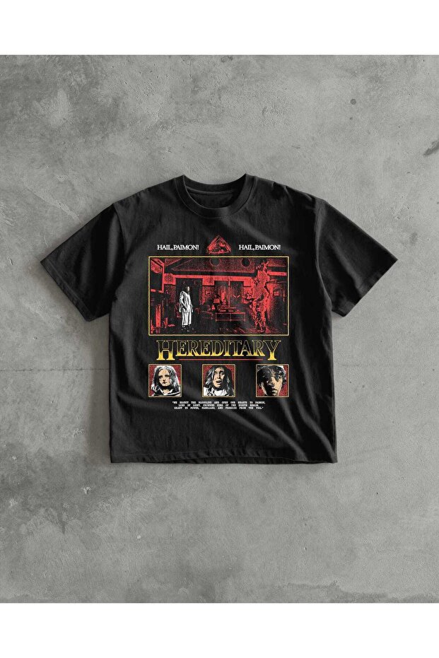 Hereditary Printed Unisex Oversize T-Shirt