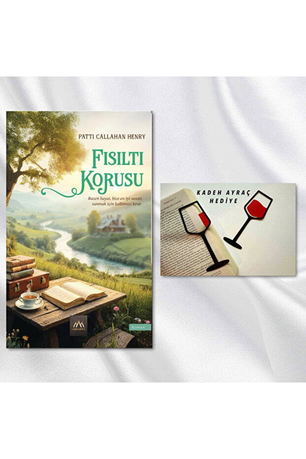 FISILTI KORUSU / KADEH FİGÜRLÜ KİTAP AYRACI HEDİYE