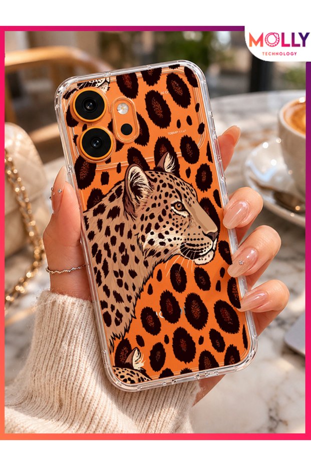 Wild Aura Pattern Clear Silicone Case for Honor 600