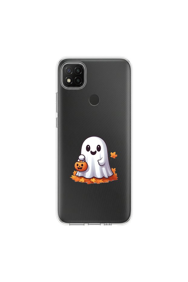 Redmi 9C Compatible Minies 8 Design Transparent Case
