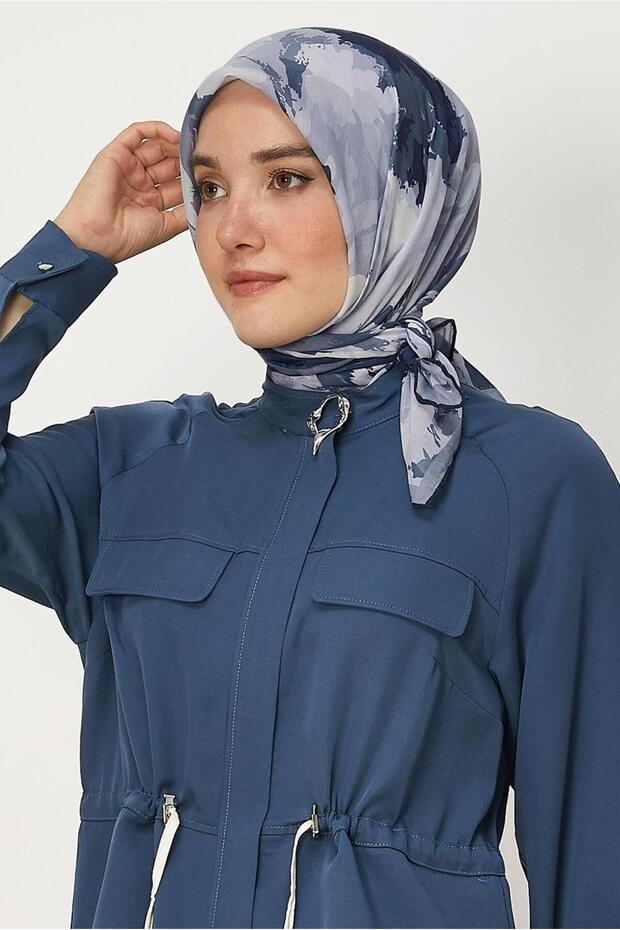 وشاح طبيعي منقوش 8634