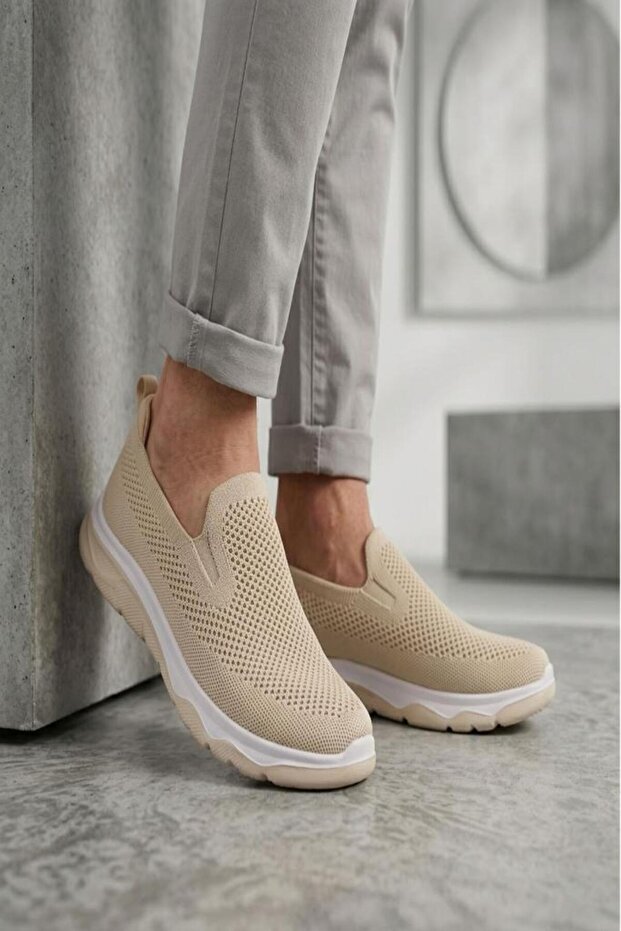 Point 03517 Men's Orthopedic Laceless Sports Shoes