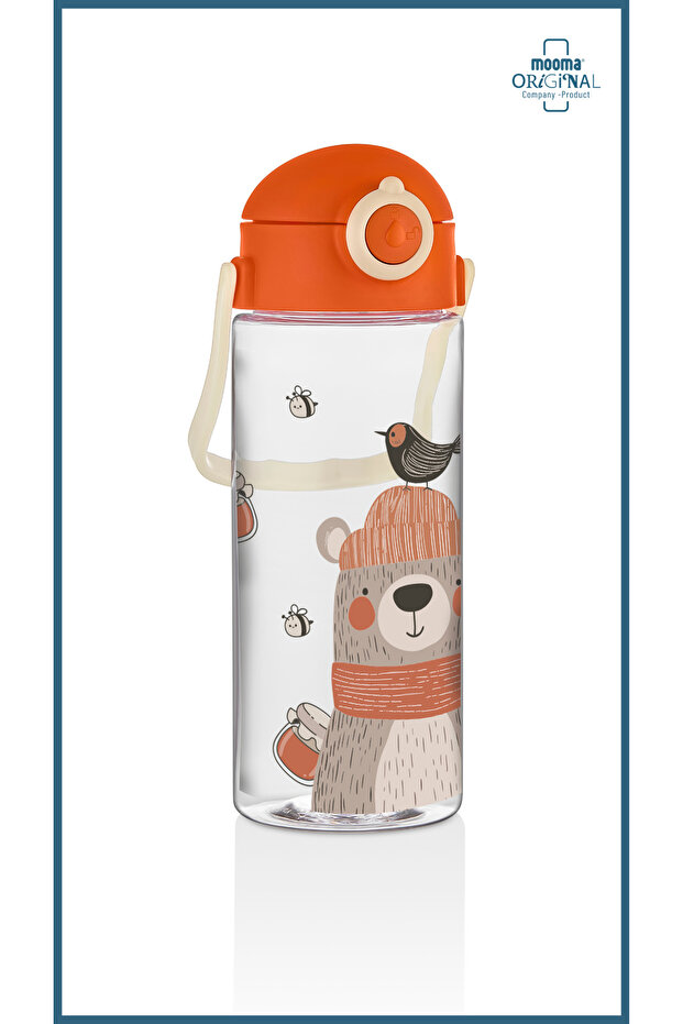 Tiny Forest-Bobo Tritan Water Bottle with Straw 400 ml