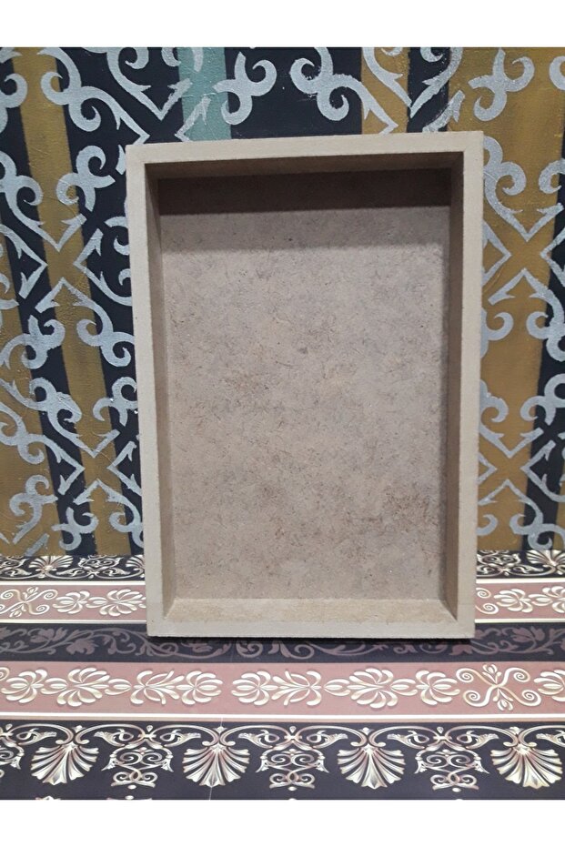 لوح حائط مستطيل صغير من MDF - 1