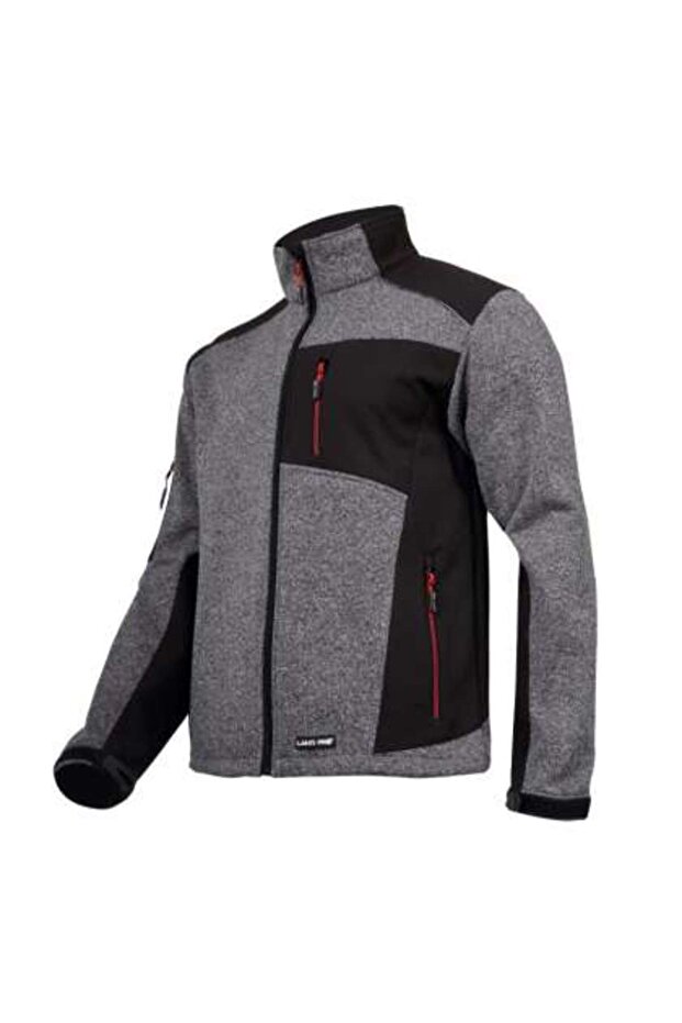 Pullover-type Elastic Jacket / Grey-black - 3xl