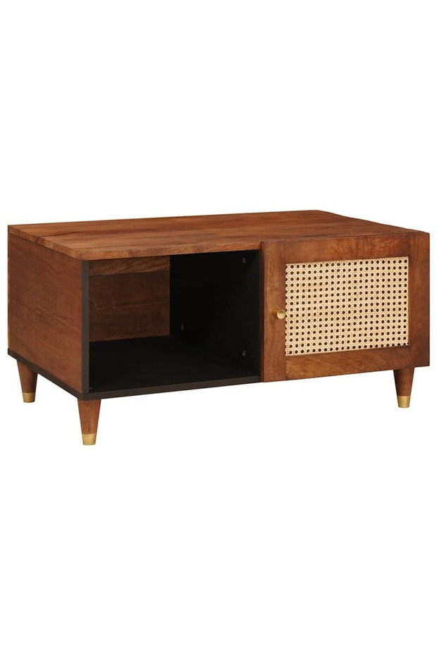 Masă de cafea 80 x 50 x 40 cm Lemn de mango solid