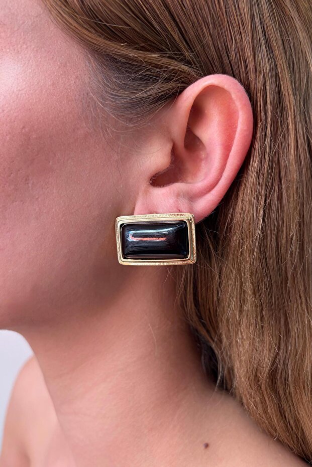 Steel Eclipse Earrings - 2
