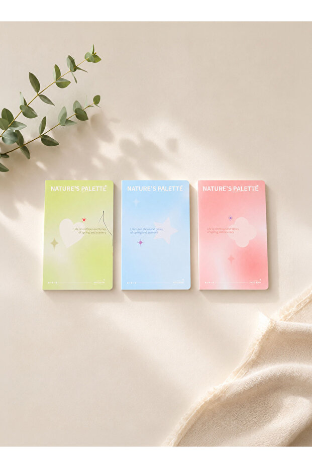 دفتر ملاحظات ألوان باستيل Nature's Palette مقاس A5