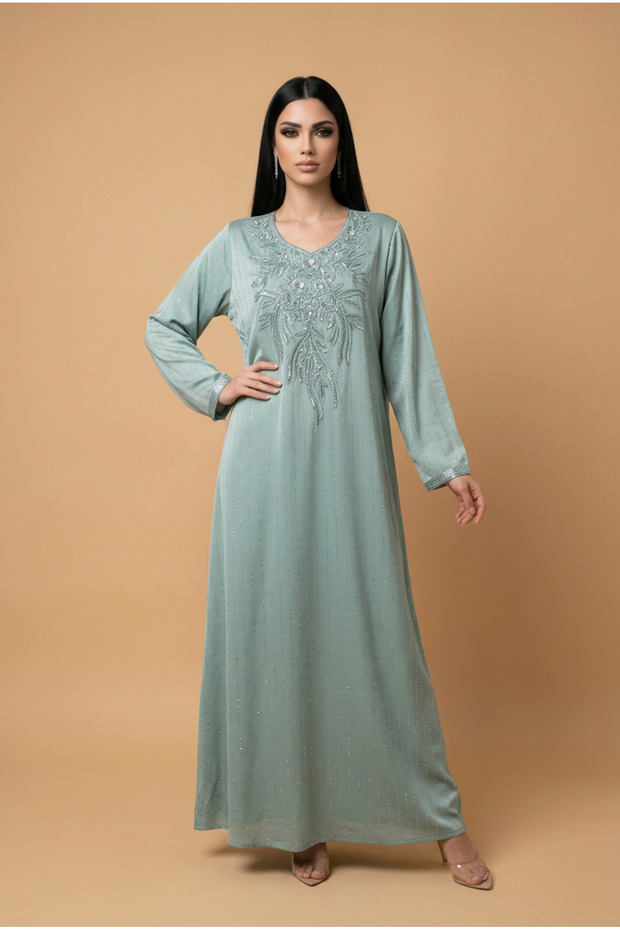 جلابية تطريز