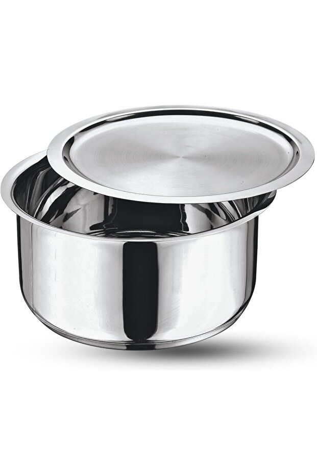 Stainless Steel 304 Grade Tope with Lid - 24 cm, 5.3 L (Induction Friendly)