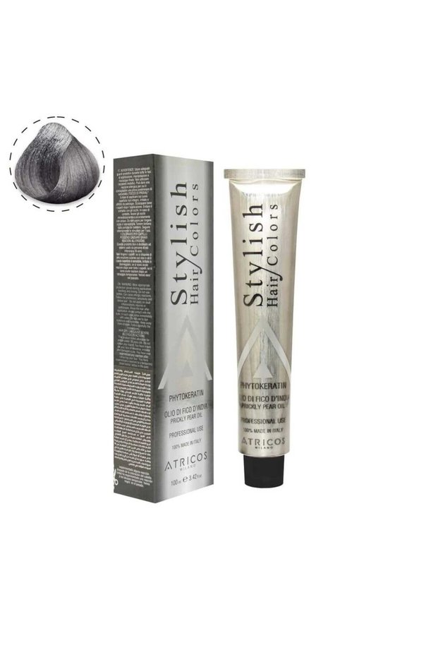 Stylish Hair Color Dark Grey – Cool Grey Professional Hair Dye 100ml