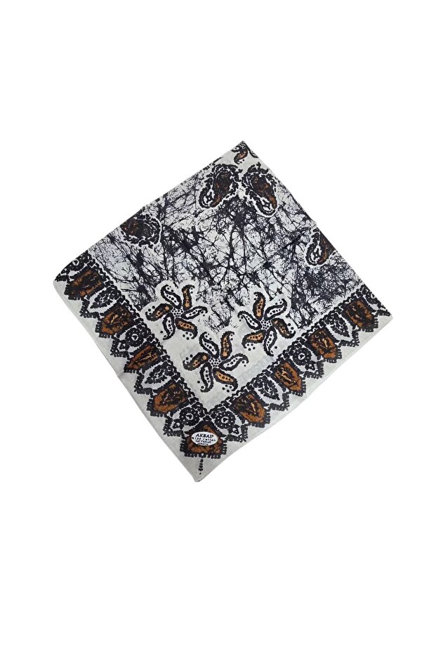 100% Cotton Writing Shawl Pattern