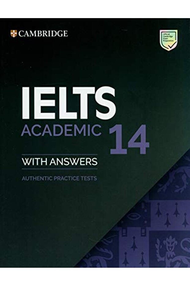 كتاب IELTS 14 الأكاديمي للطلاب مع الإجابات بدون صوت: اختبارات تدريبية أصلية