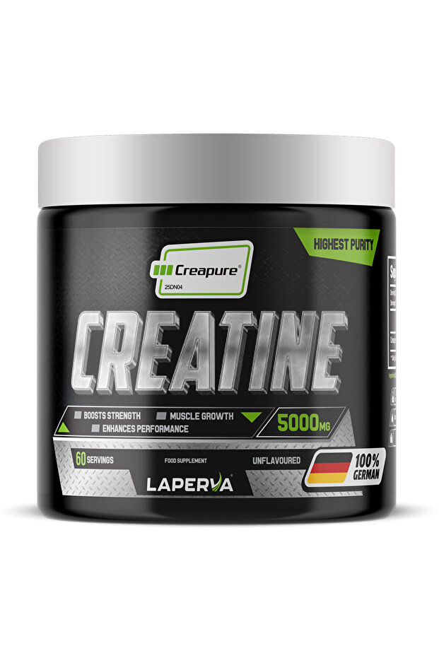 Creapure Creatine Monohydrate, Unflavored, (60 Servings, 300 gram)