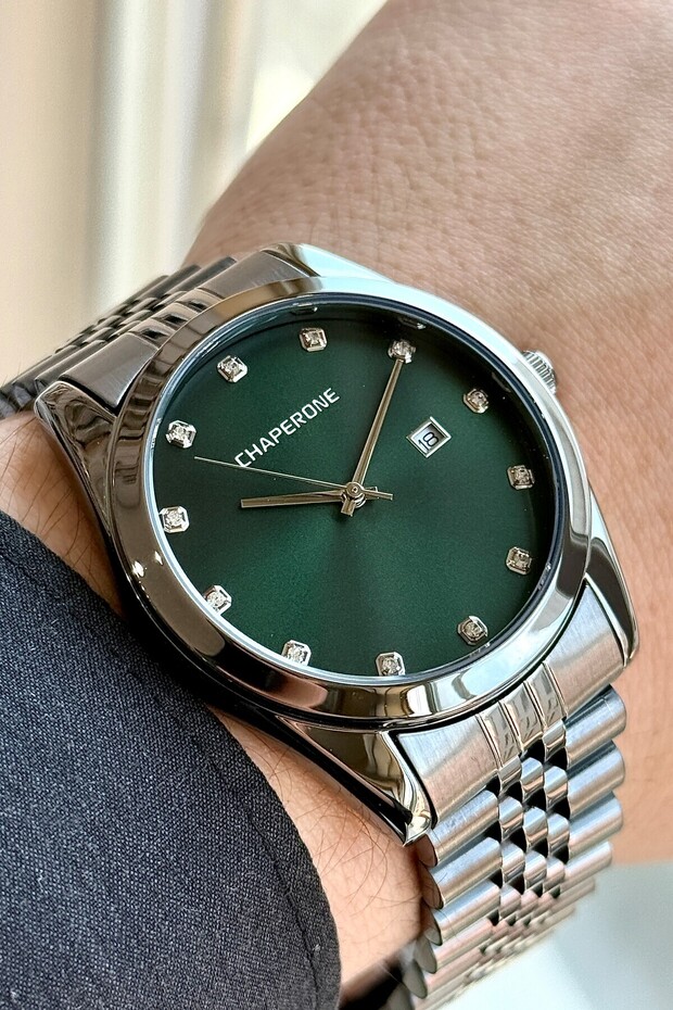 Ch128M Men's Wristwatch with Steel Strap