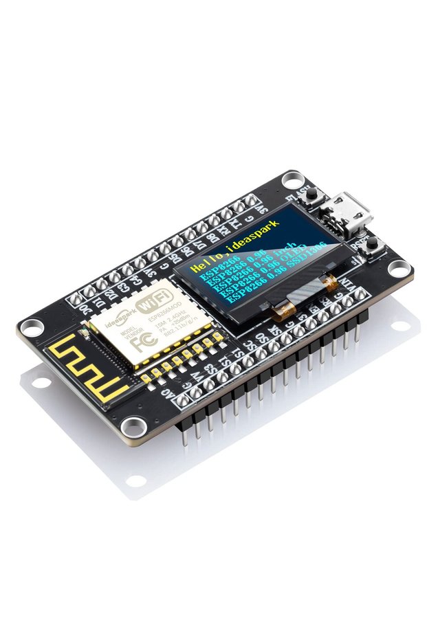 2C26 NodeMCU ESP8266 V3 Development Board with 0.96 Inch OLED Display CH340 ESP-12F WiFi Module TYPE-C For Arduino/Micropytho
