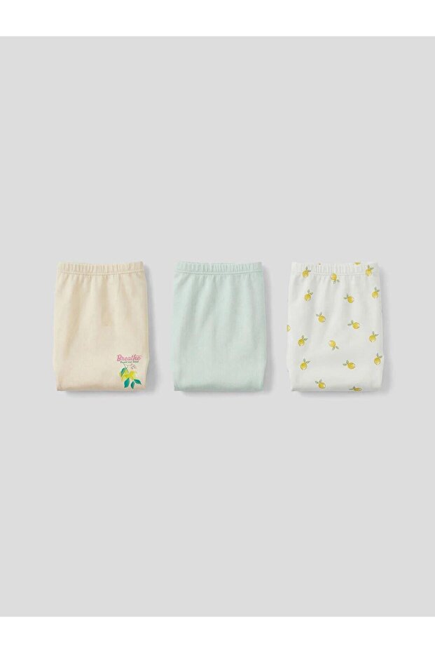 Printed Girls' Boxer Shorts 3-Pack (S6)
