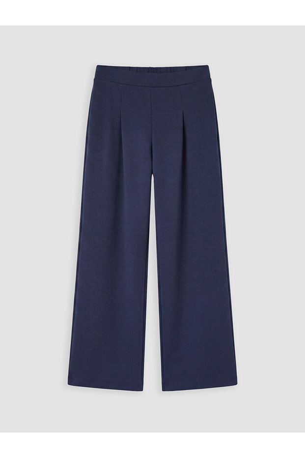 Seray New Season Pleated Girls' Sweatpants with Elastic Waist