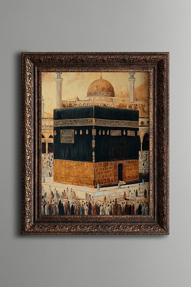 كابي - لوحة مزخرفة بتصميم عتيق - موديل سميك