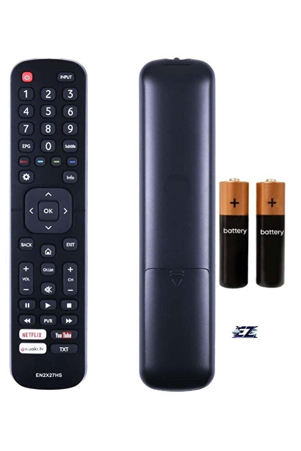 New Replacement Remote Control for EN2X27HS TVs, Compatible with Hisense Smart TV