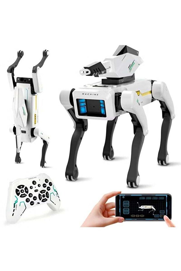 Smart Robotic Dog with Voice Command & App Programming, Interactive Walking Dancing Robot Toy - 1