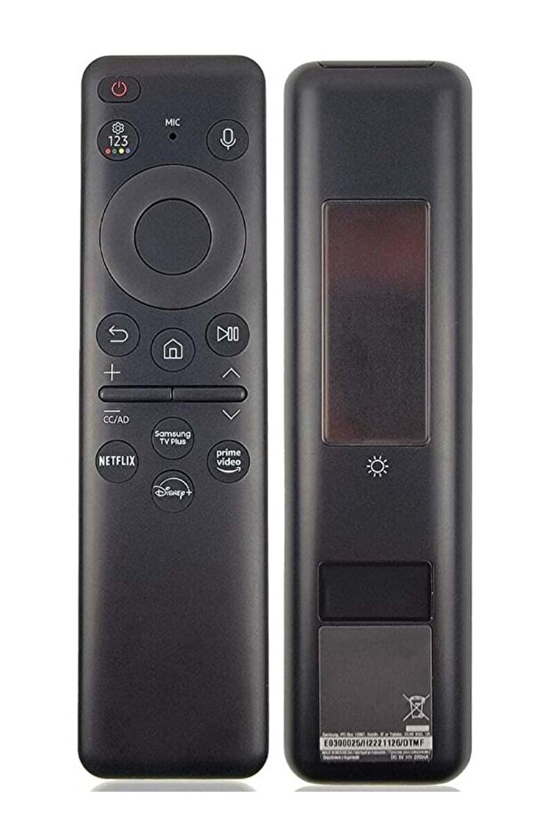 Solar Voice Remote Control Replacement for Neo QLED 8K HDR Smart TVs – Compatible with BN59-01432A