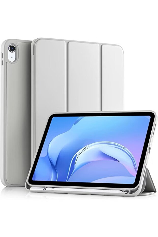 Cat-Cot Smart Case for iPad Air 11-inch (M4 2024-2026) & iPad Air 10.9-inch (5th/4th Gen) | Slim Tri-Fold Cover with Pencil Holder & Auto Sleep/Wake | Flexible TPU Shockproof Protective Back