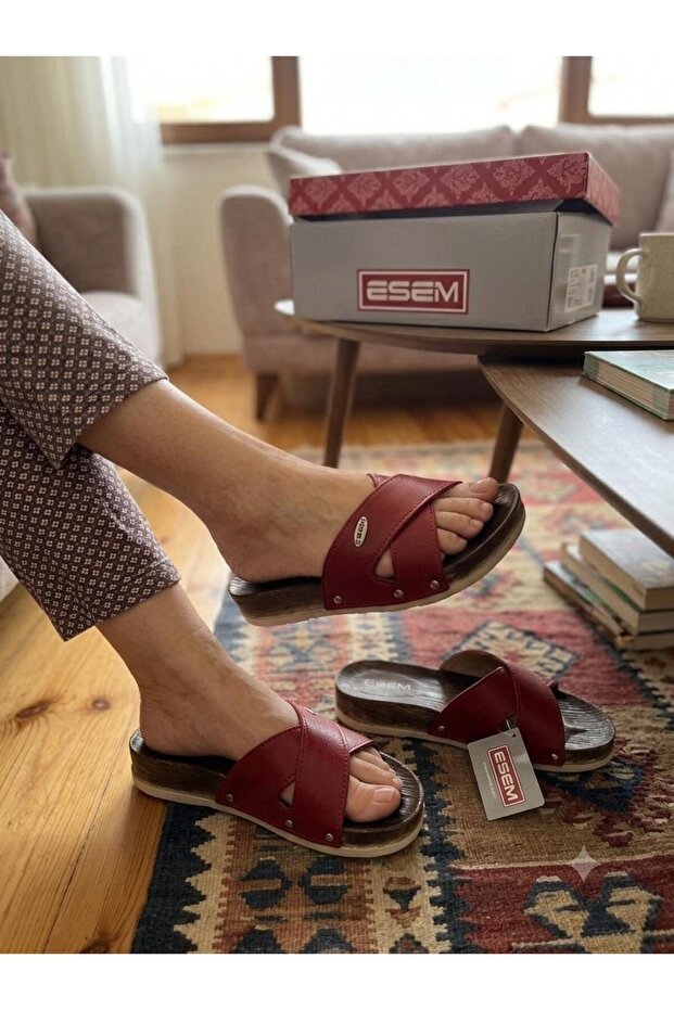 Esem Red Cross Orthopedic Daily Use Slippers