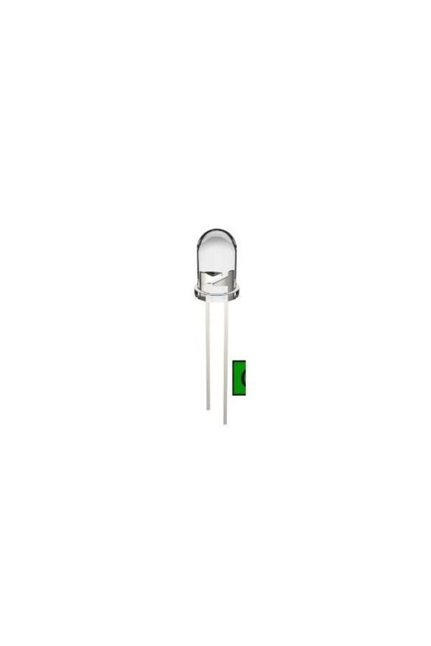 LED 5mm Green Clear - 1