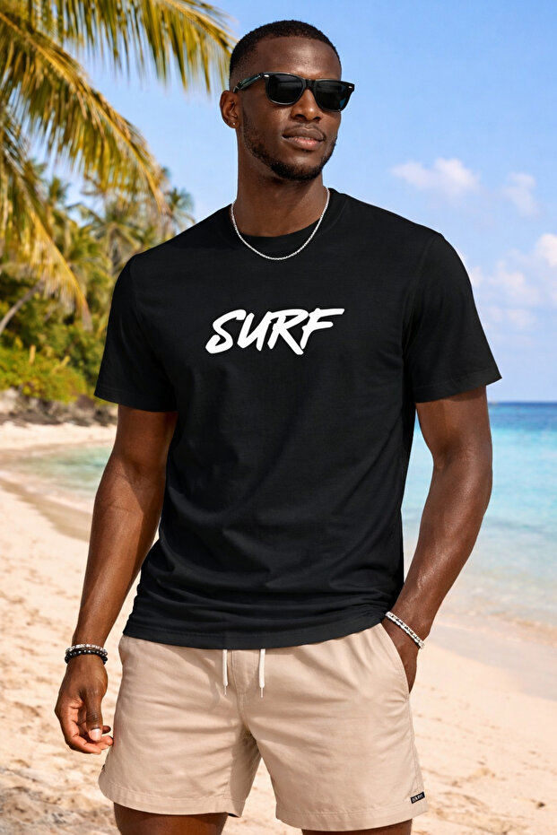 DTF Surf Baskılı Tişört