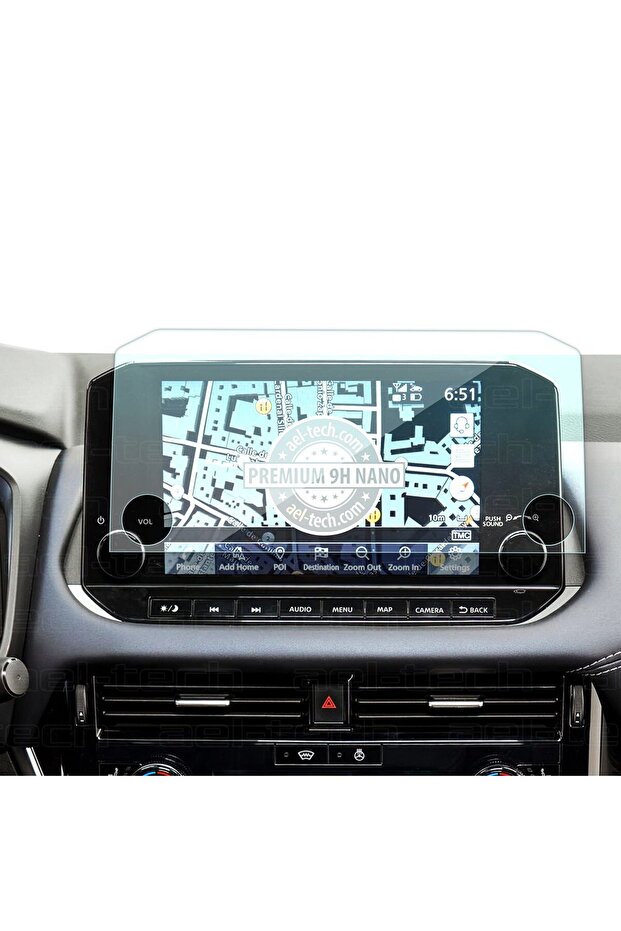 Nissan Qashqai Platinum Premium Compatible 9 Inch Navigation 9H Nano Screen Protector 2021-2023
