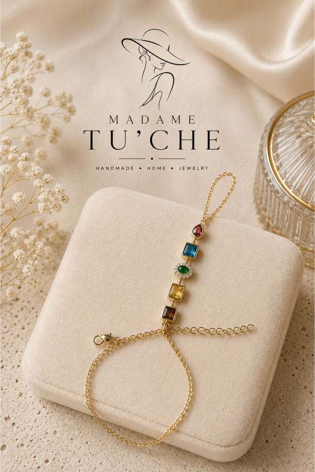Madame Tu’Che Colorful Shahmeran Bracelet