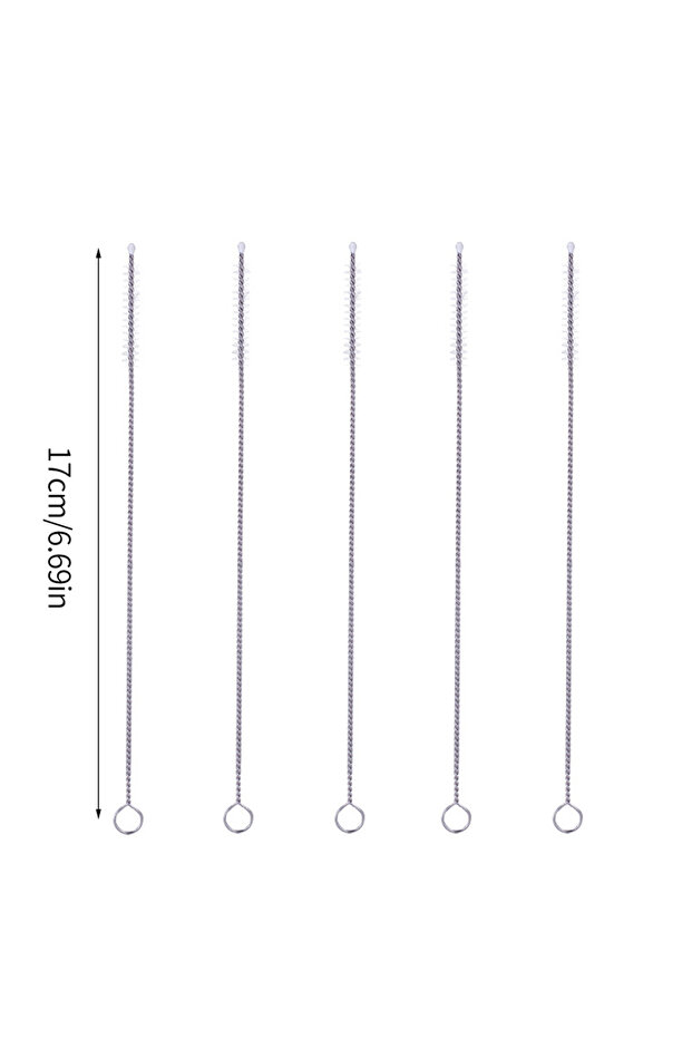 5Pcs 5Pcs Brush Cleaner for Straw Stainless Steel Tube Pipe Cleaner Bottle Brush Cleaning Tools